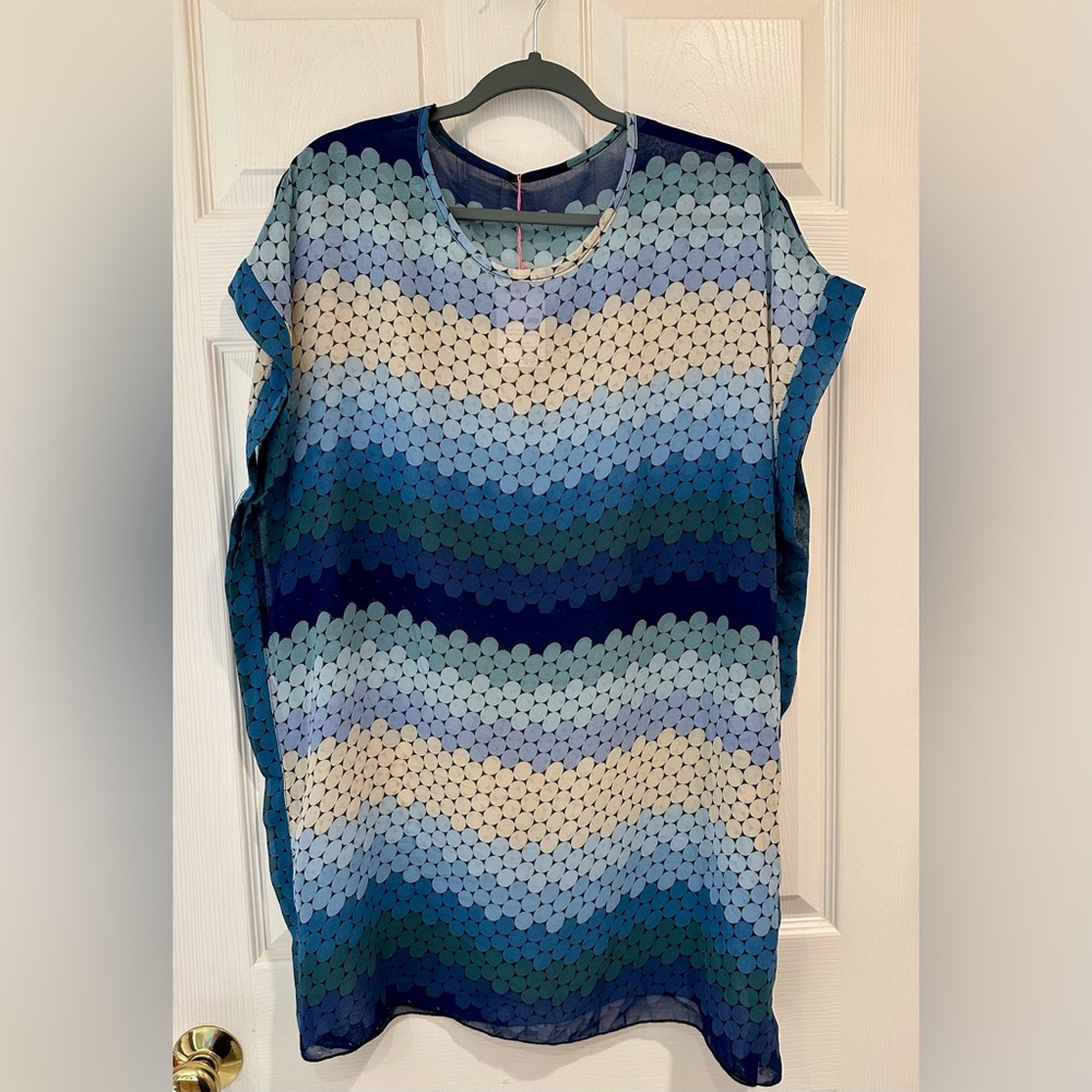 Sheer Tunic Cover-Up Top